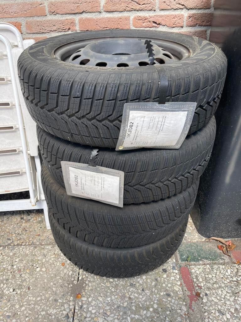 Winterbanden, Auto-onderdelen, Banden en Velgen, Ophalen, Gebruikt, 15 inch, Banden en Velgen