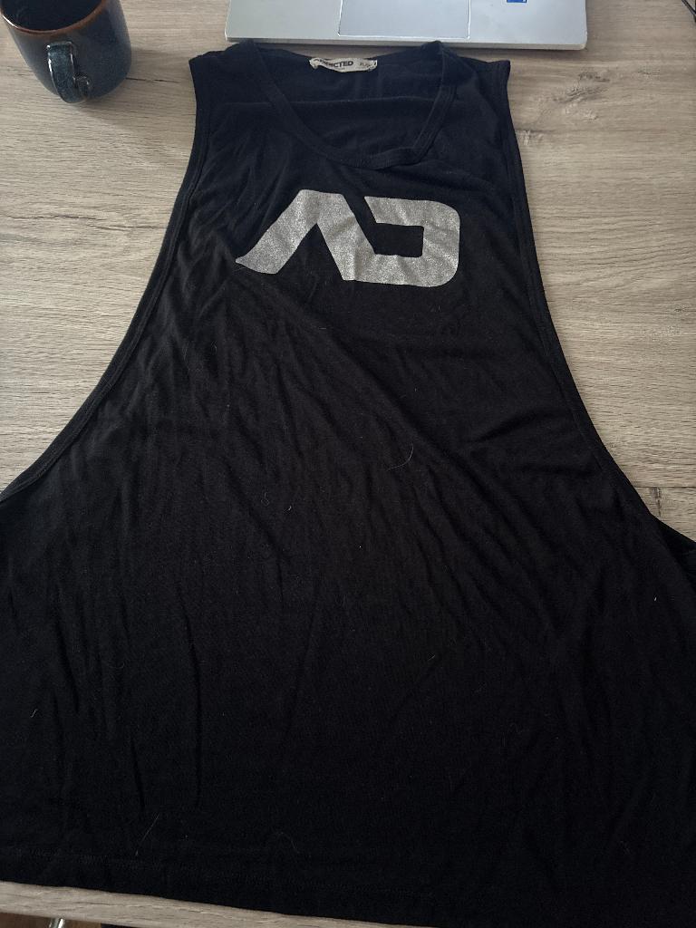 Addicted XL tanktop heren, Ophalen of Verzenden, Zwart, Addicted, Overige typen