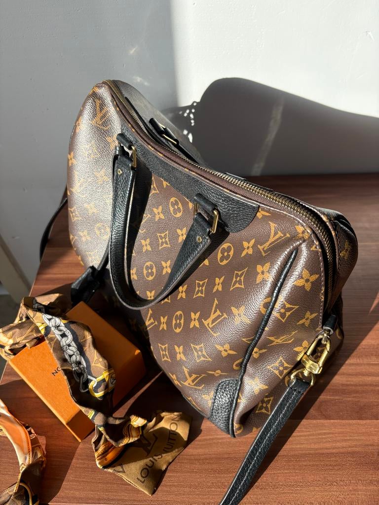 Louis Vuitton Retiro NM Noir Handtas, Sieraden, Tassen en Uiterlijk, Ophalen of Verzenden, Zo goed als nieuw, Zwart, Handtas