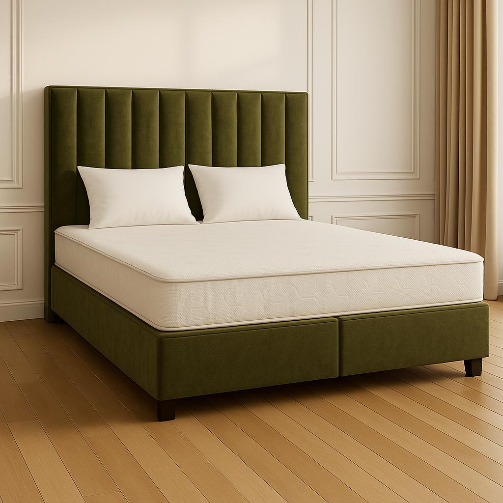 ACTIE: Nieuwe Boxspring 160x200 cm + Matras + Opbergruimte, Verstelbaar, Beige, Ophalen of Verzenden, 200 cm