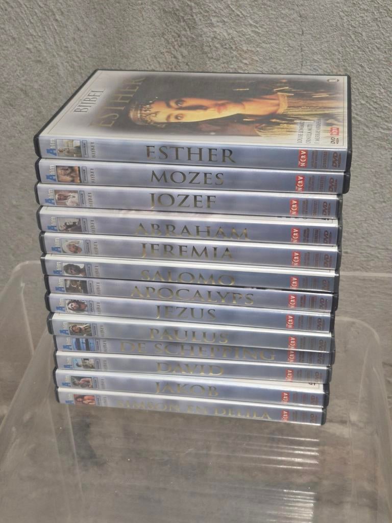 Serie de bijbel van de ncrv serie van 13 films, Ophalen of Verzenden, Zo goed als nieuw, Boxset