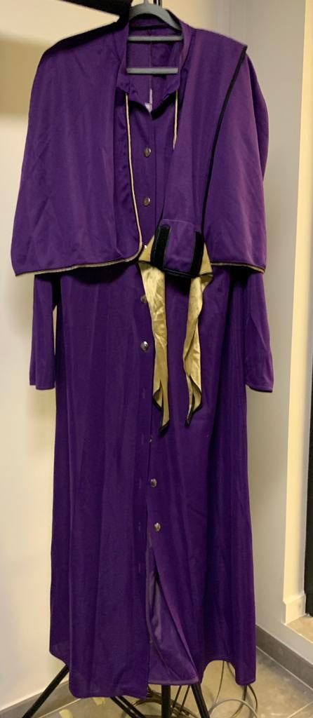 Carnaval Priester Jas Maat 52 - Gebruikt, Carnaval, Maat 46/48 (XL) of groter, Ophalen of Verzenden, Kleding