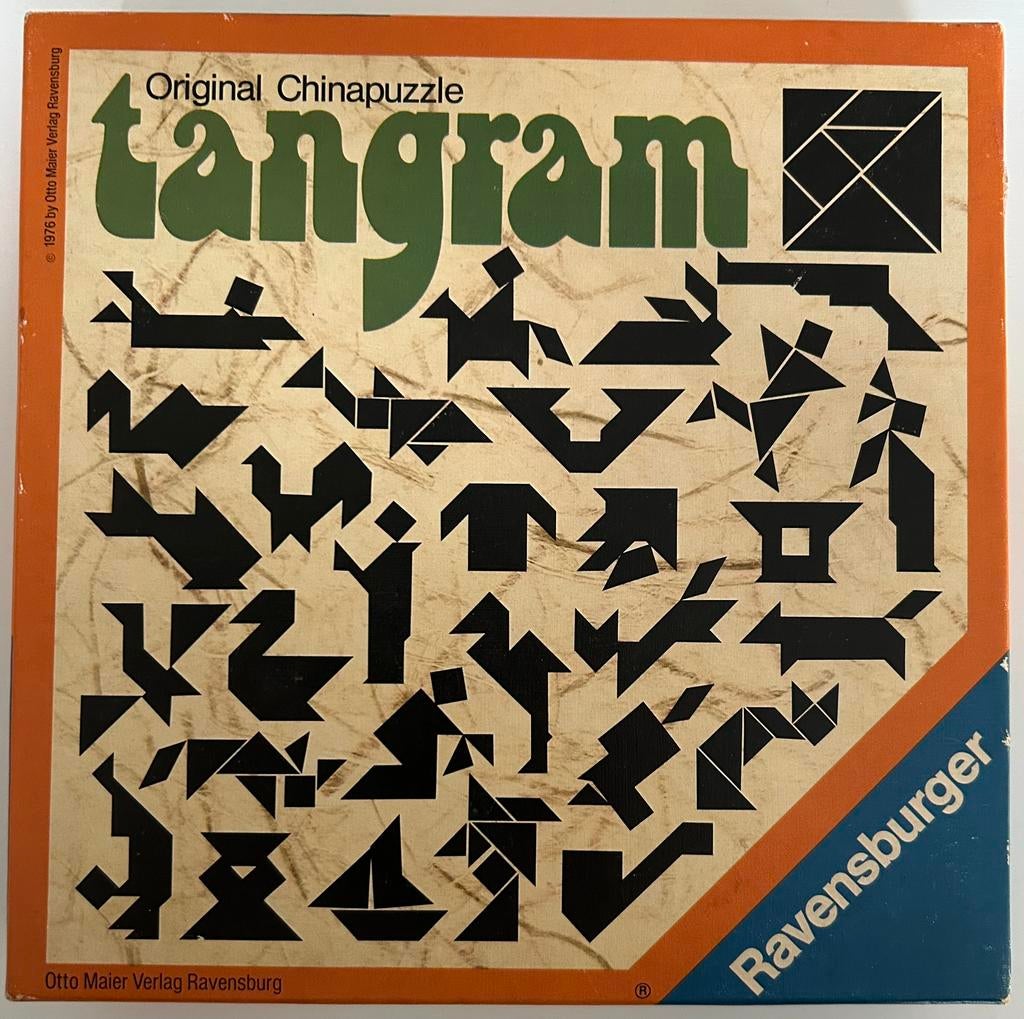 Tangram Spel van Ravensburger COMPLEET, Hobby en Vrije tijd, Gezelschapsspellen | Overige, Nieuw, Een of twee spelers, Ophalen of Verzenden