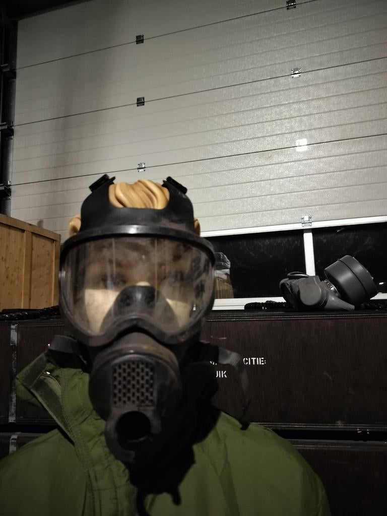 Leger Gasmasker - Militaria Collectie, Ophalen of Verzenden, Landmacht, Nederland, Overige typen