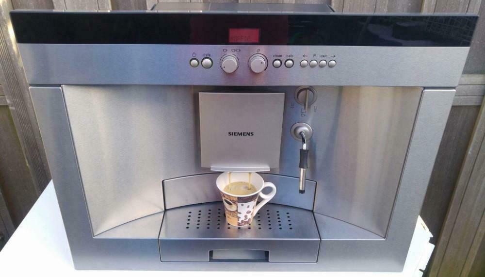 Siemens-Bosch-Neff inbouw koffieautomaten, Ophalen, Gebruikt
