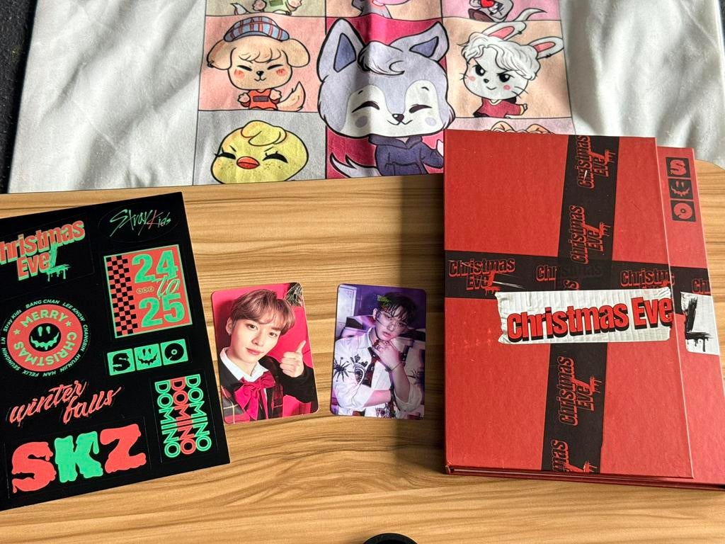 Stray Kids Christmas Evel album compleet, Ophalen of Verzenden, Zo goed als nieuw, Foto of Kaart