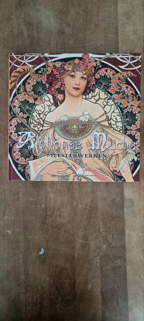 Alphonse Mucha Meesterwerken - Prachtig boek!, Ophalen of Verzenden, Zo goed als nieuw, Fotografie algemeen, Rosalind Ormiston