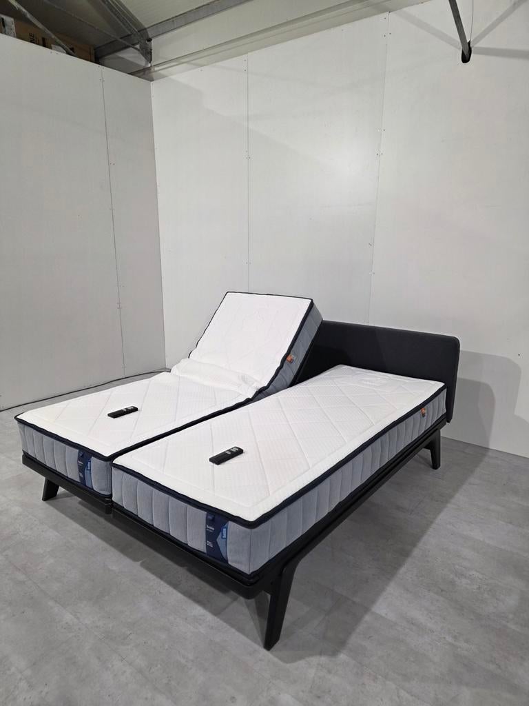 Auping Original Bed 160x200 Electrisch 2M + Evolve Matrassen, Huis en Inrichting, Slaapkamer | Bedden, Ophalen of Verzenden
