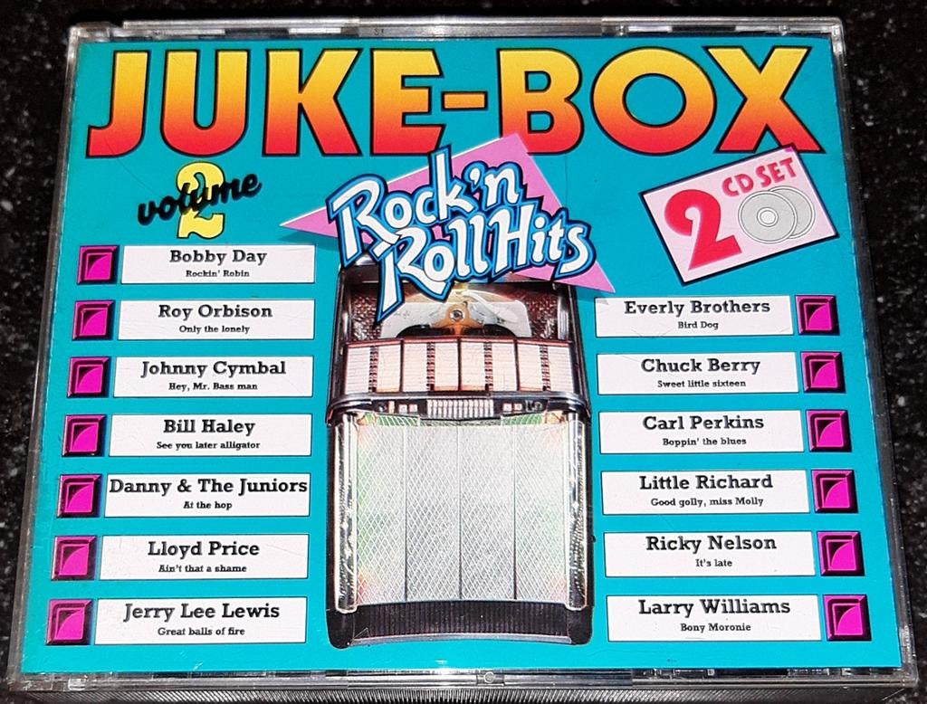Juke-box rock 'n roll hits volume 2, Ophalen of Verzenden, Zo goed als nieuw, Pop, Boxset