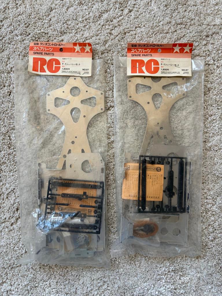 Tamiya F-1 Chassis Set No.87 - Nieuw in verpakking, Hobby en Vrije tijd, Modelbouw | Auto's en Voertuigen, Auto, 1:32 tot 1:50