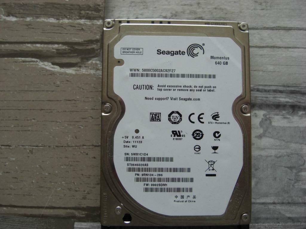 Seagate Barracuda/Momentus, Ophalen, Zo goed als nieuw, Intern, Server