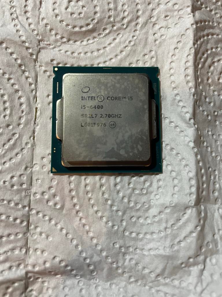 CPU intel core i5 6400 processor, Computers en Software, Processors, Gebruikt, 4-core, 2 tot 3 Ghz, Ophalen of Verzenden