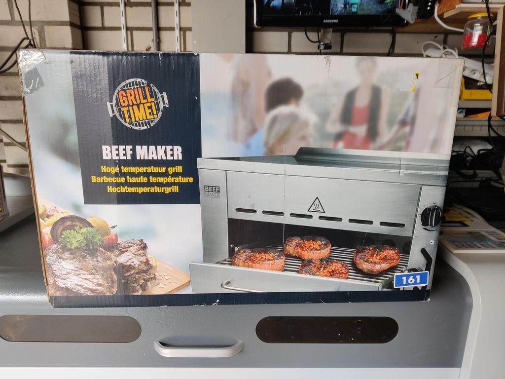 Beef Maker Grill - Nieuw in doos!, Ophalen of Verzenden, Nieuw, Beef Maker