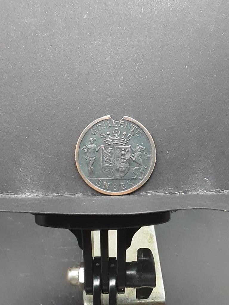 Gaspenning Sneek, Postzegels en Munten, Penningen en Medailles, Ophalen of Verzenden, Overige materialen, Nederland