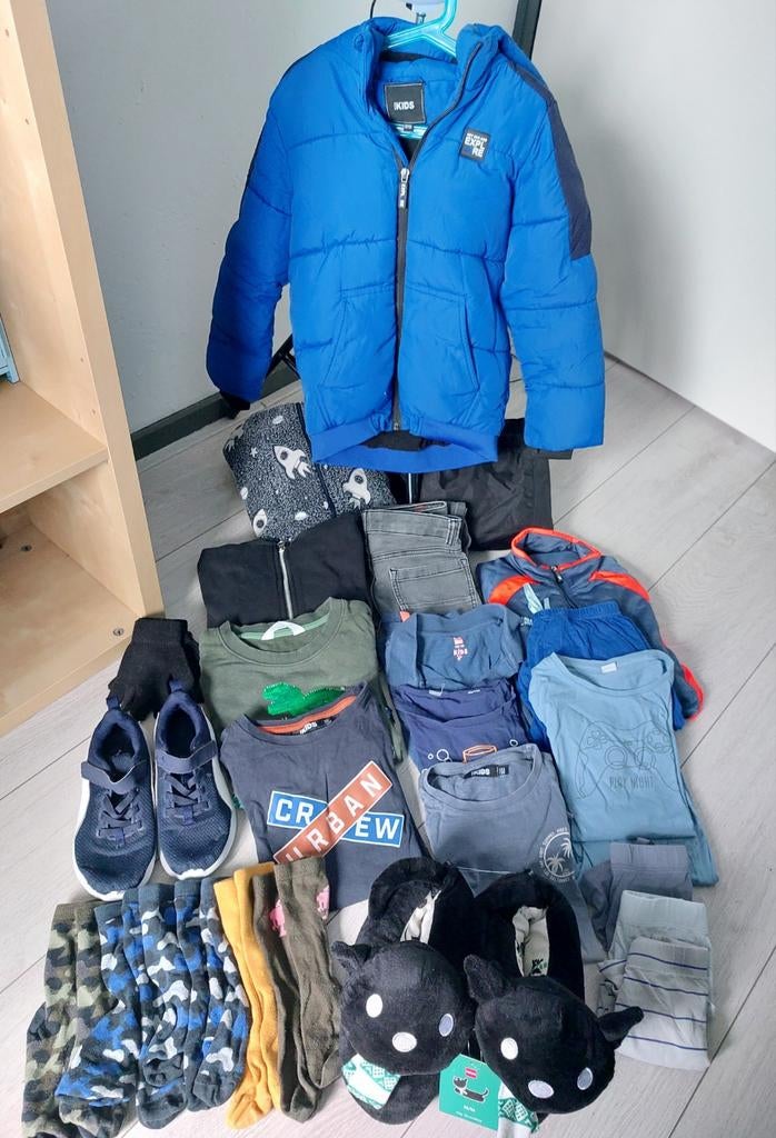 Pakket jongenskleding maat 122-128, Kinderen en Baby's, Kinderkleding | Kinder-kledingpakketten, Zo goed als nieuw, Maat 128, Ophalen of Verzenden