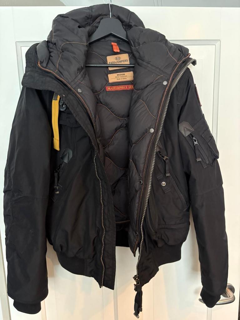 Parajumpers Gobi Zwart Maat M - Bomber Jacket, Kleding | Heren, Jassen | Winter, Ophalen, Maat 48/50 (M), Info@parajumpers.nl