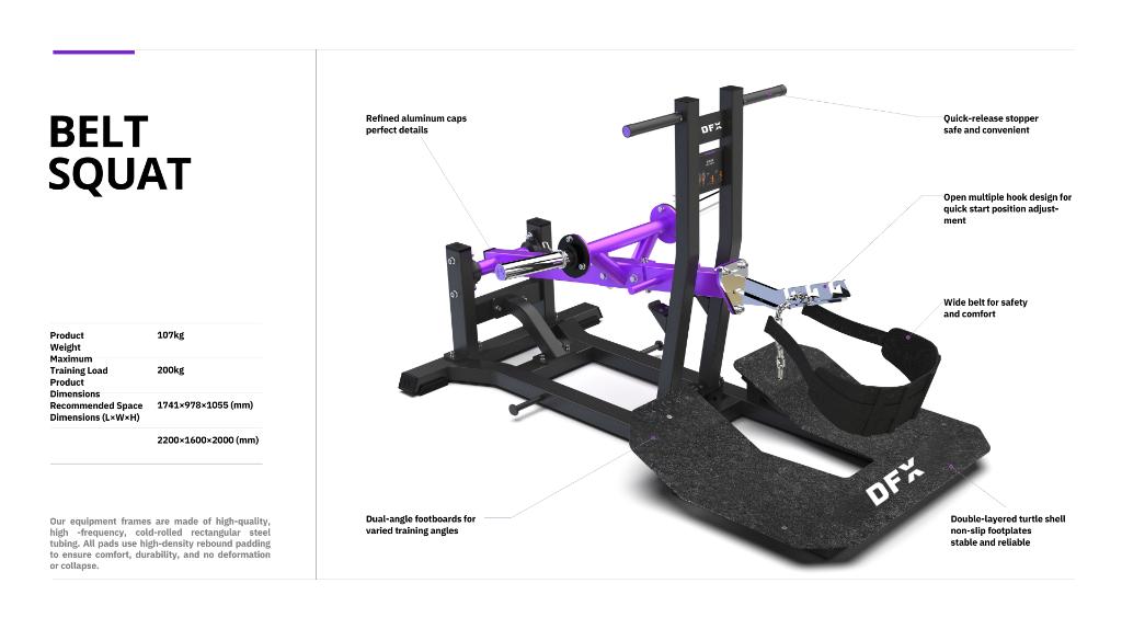 Bootybuilder Belt Squat! Nieuw!, Sport en Fitness, Info@fitnessapparatuur.nl, Nieuw, Ophalen of Verzenden, Metaal