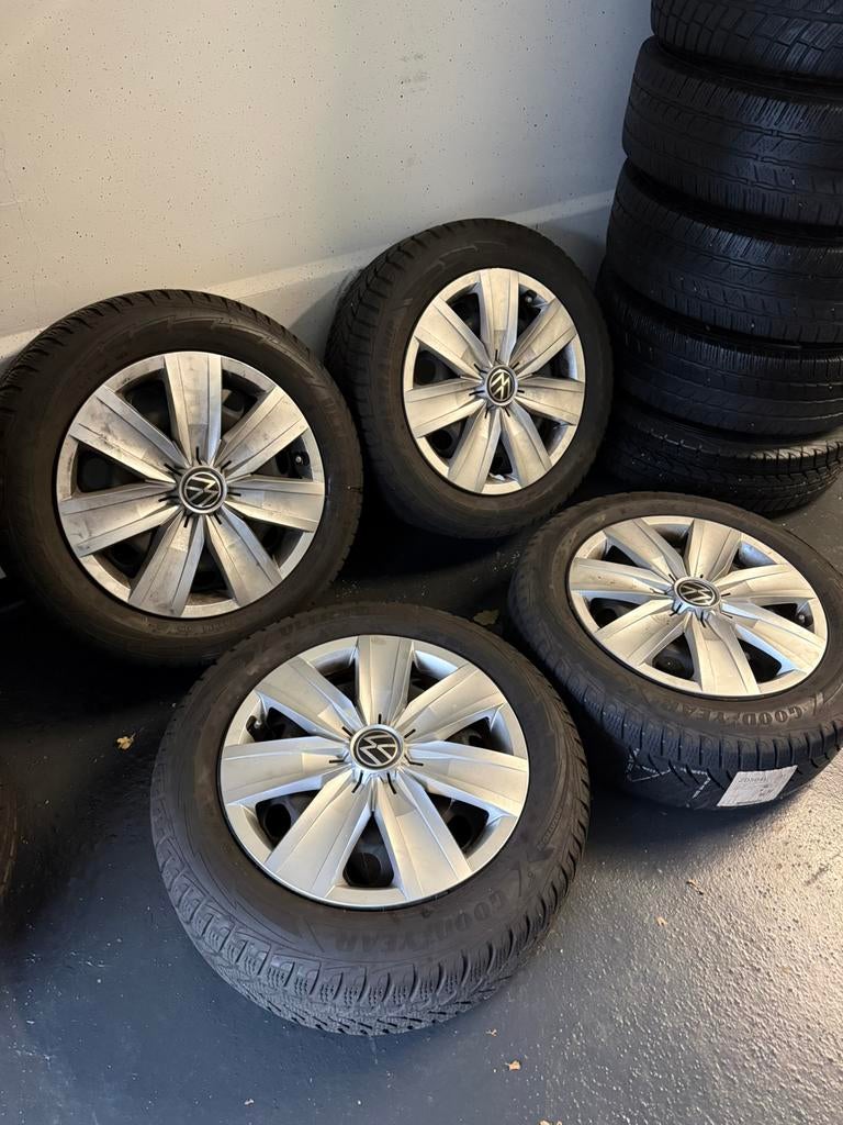 Vw stalen Winterset 5x112 velgen, Auto-onderdelen, Ophalen, 16 inch, ----, ----