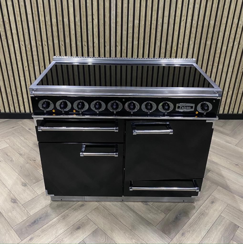 Magnifiek Falcon 1092 Deluxe Fornuis 110 cm INDUCTIE + OVENS, 60 cm of meer, Ophalen of Verzenden, Zo goed als nieuw, Energieklasse A of zuiniger