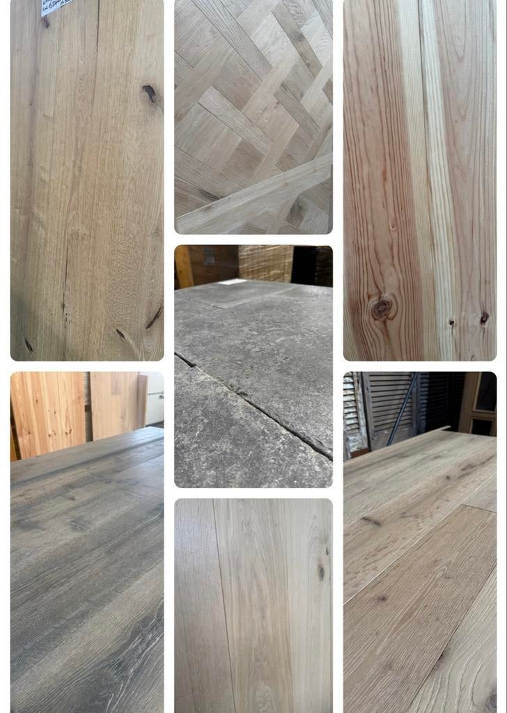Bourgondische dallen Houten vloeren  parket VLOER AANBIEDING, Overige typen, Nieuw, Ophalen of Verzenden, 10 m² of meer