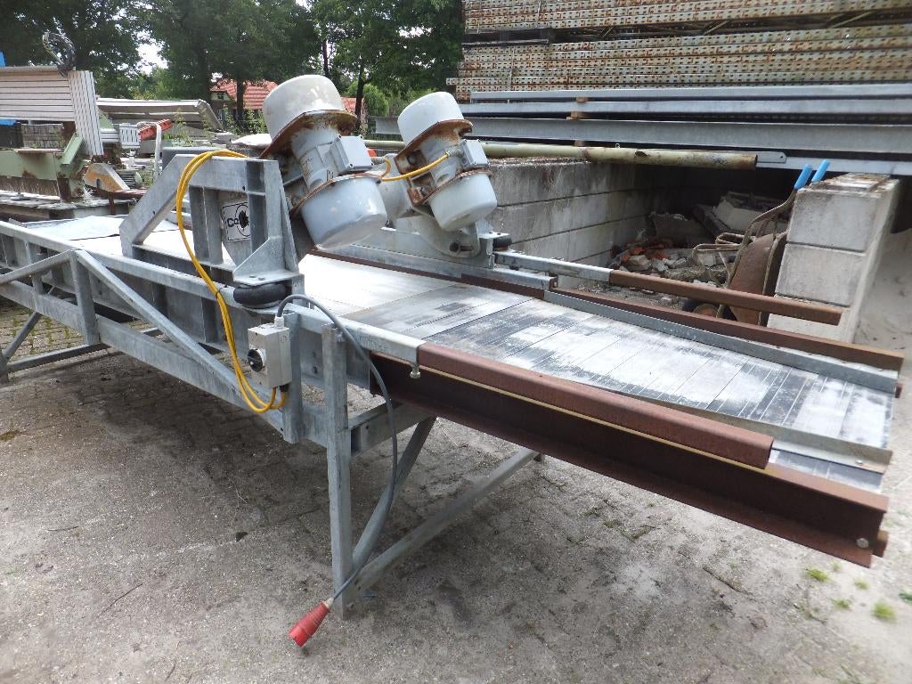 Schudtafel, schredder schudder koper uitschudder 380V (a6)39, Ophalen, Gebruikt