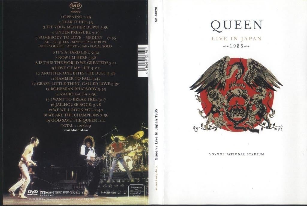 Queen final live in Japan 1985, Cd's en Dvd's, Alle leeftijden, Verzenden, Nieuw in verpakking, Muziek en Concerten