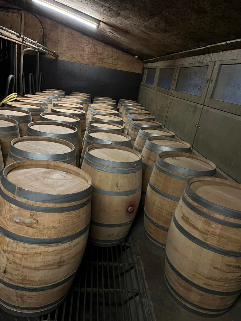 Eiken houten regenton 225 liter wijnvat whiskyvat, Gerard Krale, 150 liter of meer, Nieuw, Ophalen of Verzenden