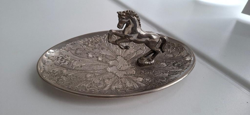 Vintage schaaltje met paard, Antiek en Kunst, Ophalen of Verzenden