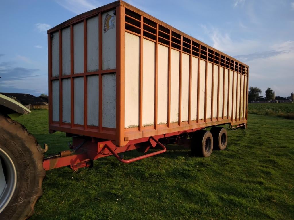 Veekar veewagen veetrailar, Ophalen of Verzenden, Veehouderij, Overige typen