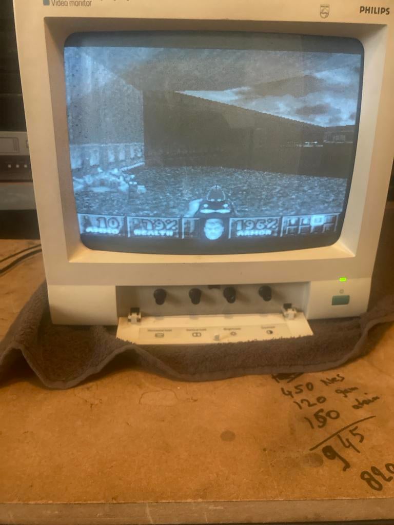 Philips CRT Video Monitor - Vintage Gaming!, Gaming, Gebruikt, Ophalen of Verzenden, Overige typen