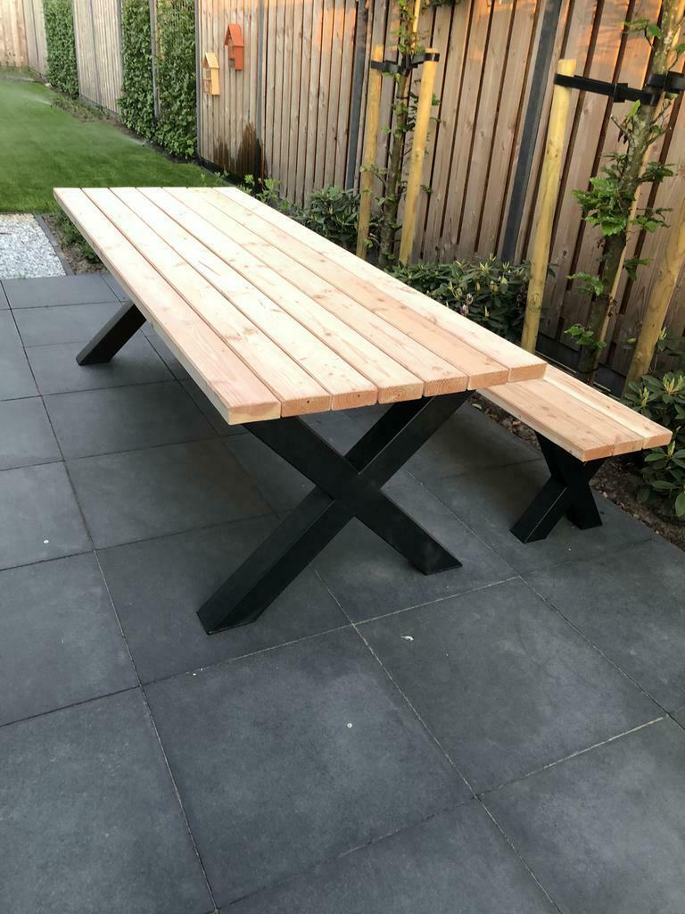 Douglas tuintafel met bankje, Ophalen, Nieuw