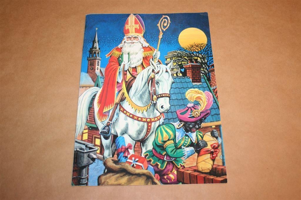 Oud Sinterklaas prentenboek, Boeken, Prentenboeken en Plaatjesalbums, Ophalen of Verzenden, Gelezen
