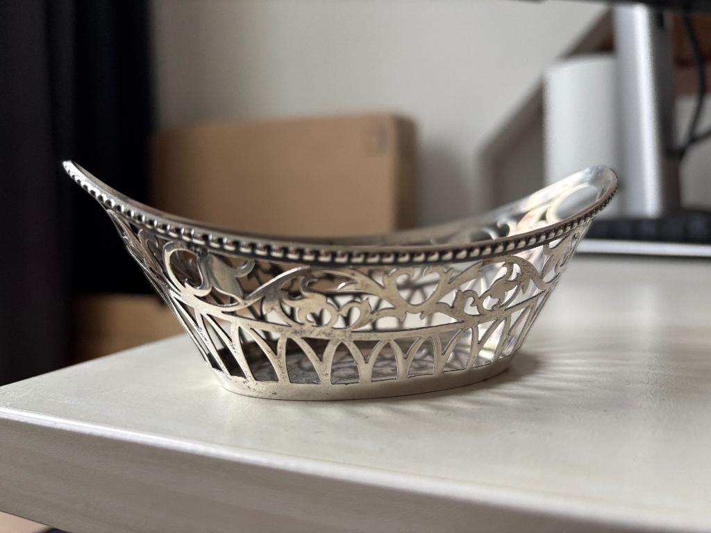 zilver bonbonschaaltje, Verzenden