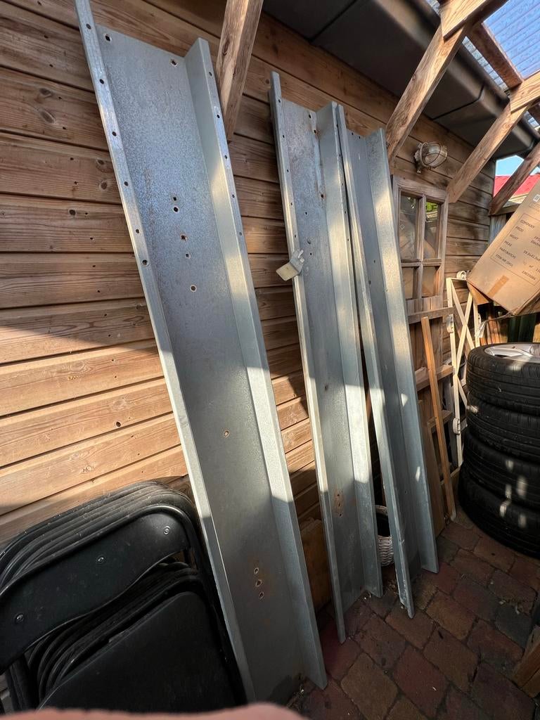 Oprijrail brommer /motor voor aanhanger, Fietsen en Brommers, Fietsaccessoires | Aanhangers en Karren, Ophalen of Verzenden, Gebruikt