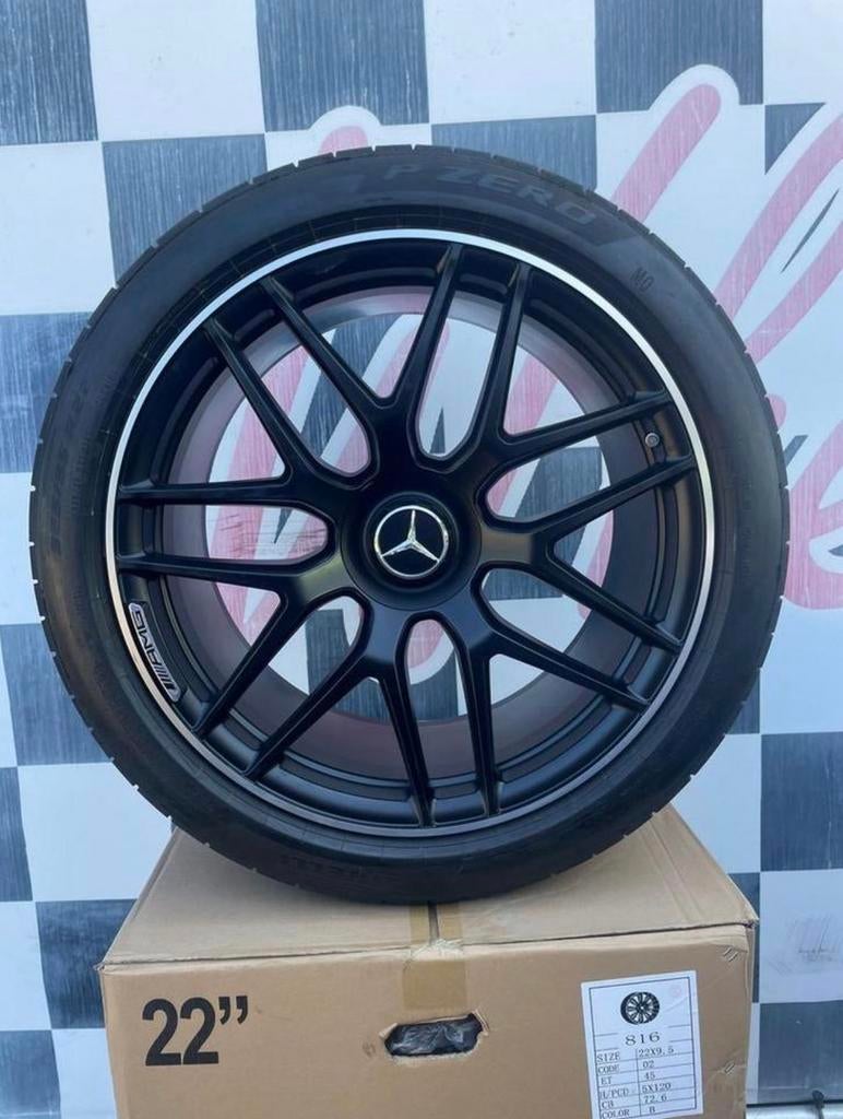22 inch Mercedes GLE 5x112 coupe + Pirelli W167 breedset