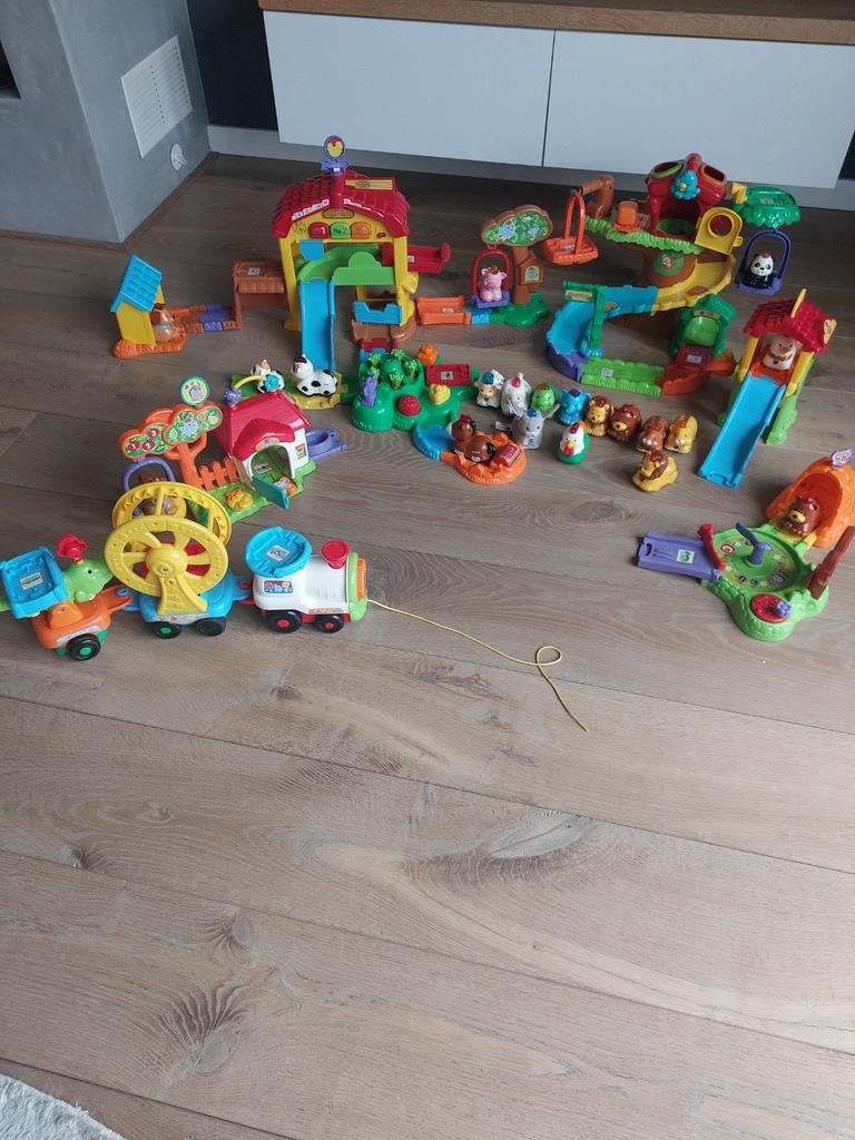 Grote set Zoef zoef dieren en extra dieren, Ophalen