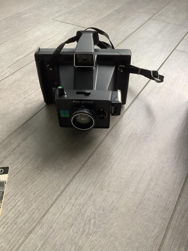 Vintage Polaroid EE66 Landcamera Compleet, Ophalen of Verzenden, Gebruikt, Polaroid, Polaroid