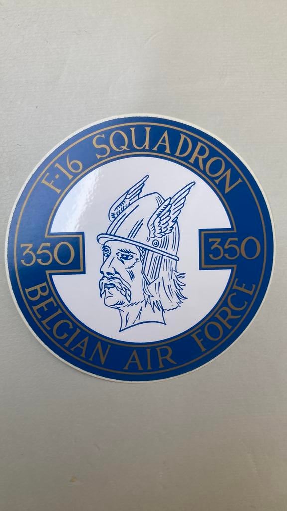 F-16 Squadron 350 Belgian Air Force, Ophalen of Verzenden, Zo goed als nieuw