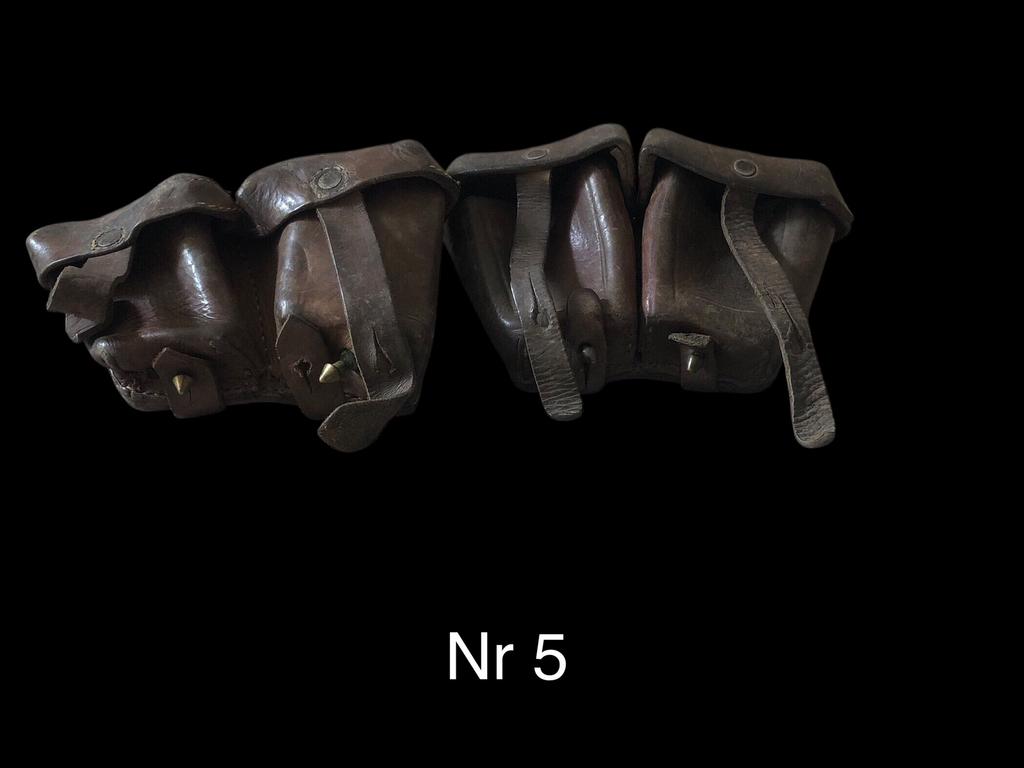 Pre-War Duitse Mannlicher patroontassen (5), Verzamelen, Ophalen of Verzenden, Landmacht, Duitsland, Embleem of Badge