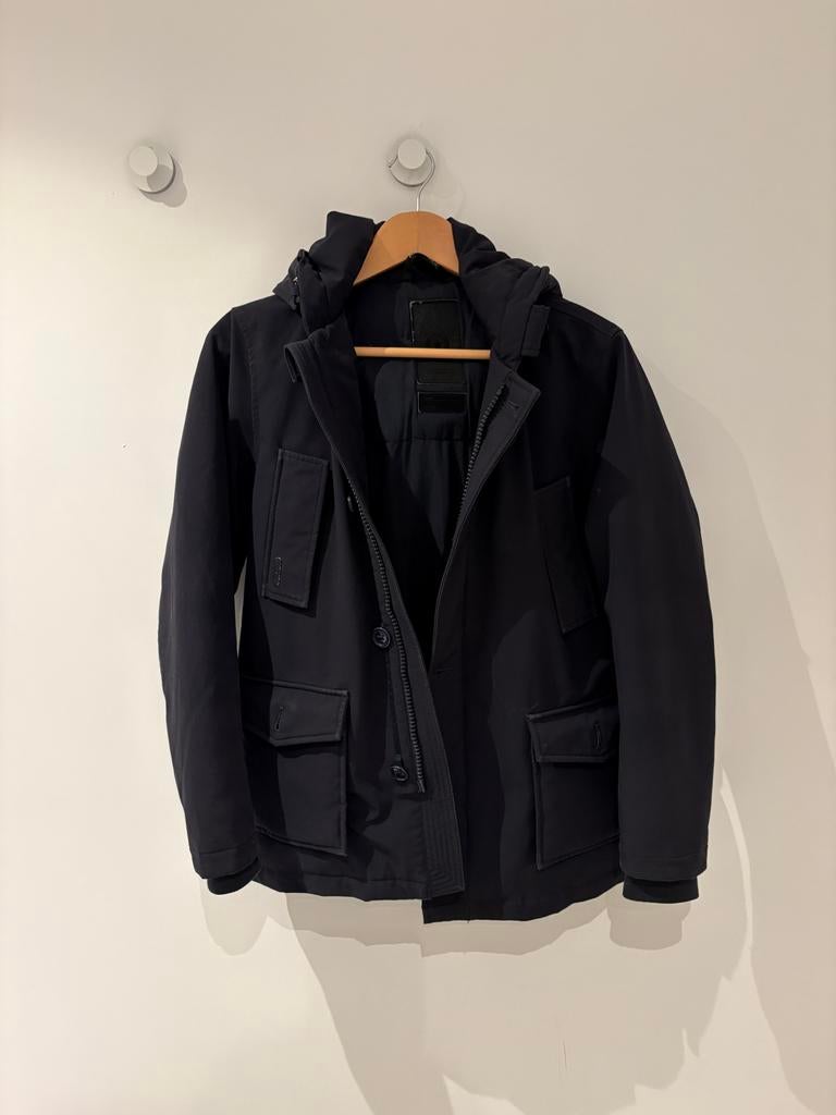 Airforce Parka Jas Blauw Maat 152/12, Kinderen en Baby's, Kinderkleding | Maat 152, Ophalen of Verzenden, Jongen of Meisje, Jas