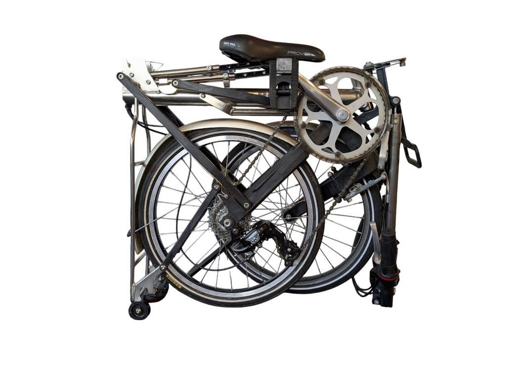 Vouwfiets Di-Blasi R22, RVS, 7 versnellingen, garantie, 20 inch of meer, Gebruikt, Versnellingen, Ophalen of Verzenden