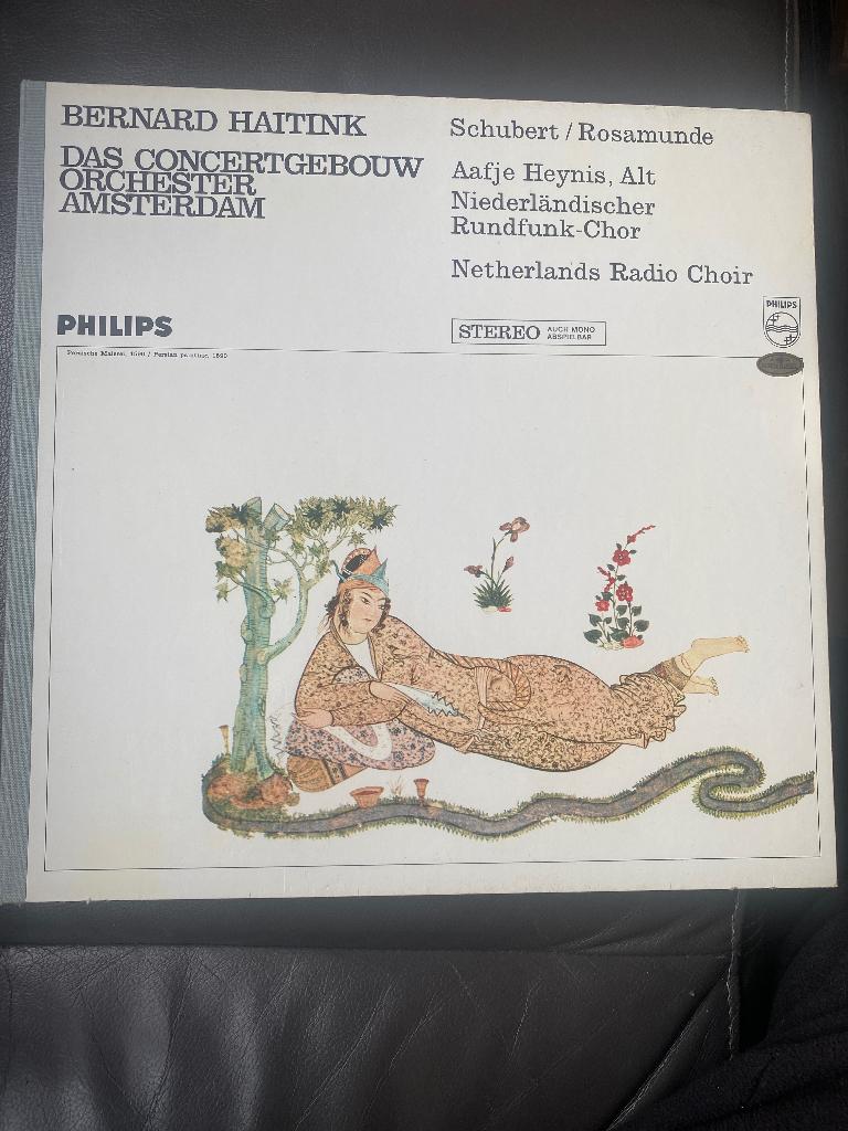 Bernard Haitink : Concertgebouw Orkest ( lp vinyl), Ophalen of Verzenden, Zo goed als nieuw, Orkest of Ballet, 12 inch