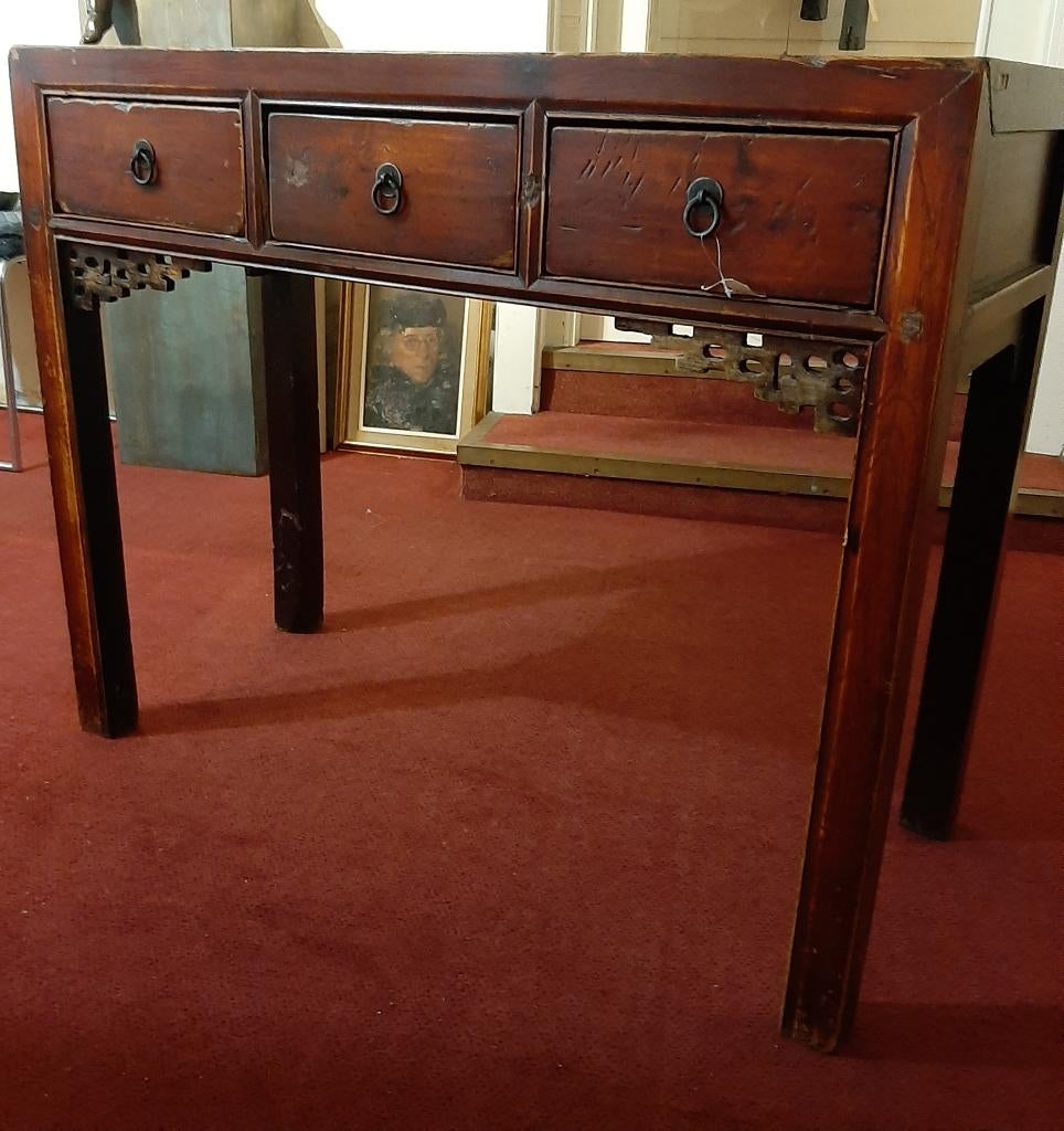 Antieke Chinese wandtafel, Ophalen of Verzenden