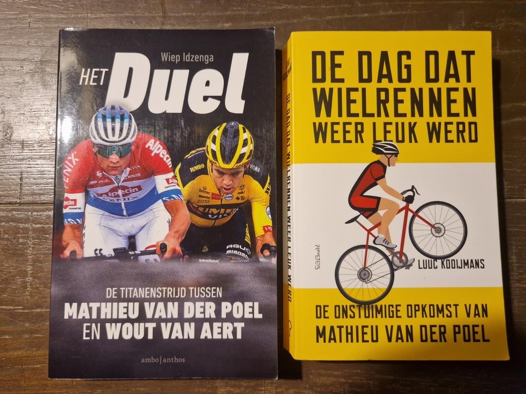 Boeken over Mathieu van der Poel en wielrennen, Boeken, Sportboeken, Zo goed als nieuw, Lopen en Fietsen, Ophalen of Verzenden