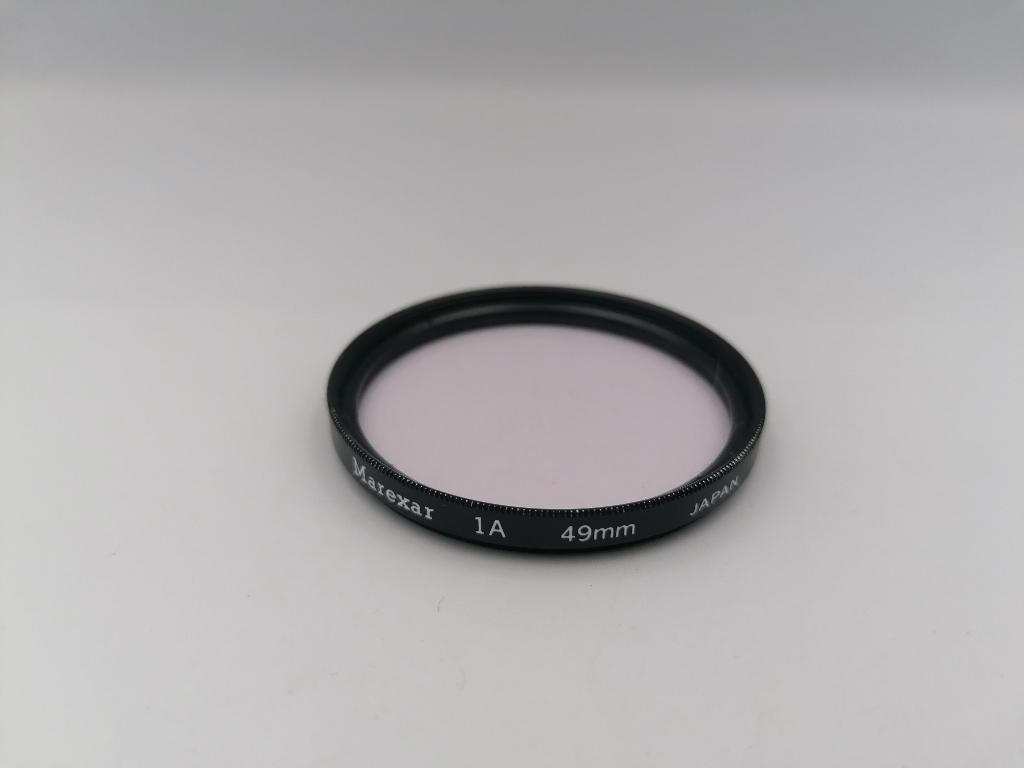 Vintage skylight Marexar 1A filter 49mm, Ophalen of Verzenden, Gebruikt, Minder dan 50 mm, Overige typen