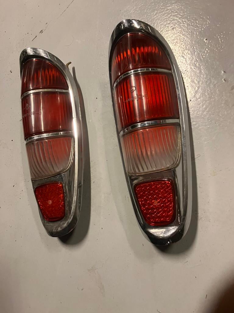 Achterlichtglazen, Mercedes S klasse coupe ponton, Ophalen, Gebruikt, Mercedes-Benz