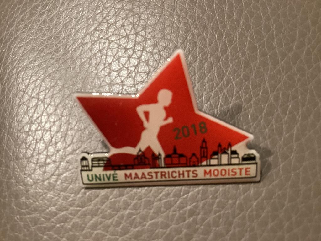 Pin, Maastrichts Mooiste, 2018, Univé, pins, speldjes, Verzamelen, Speldjes, Pins en Buttons, Ophalen of Verzenden, Zo goed als nieuw