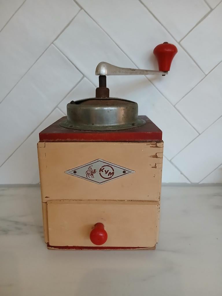 Antieke KYM Koffiemolen - Vintage Keukenaccessoire, Ophalen of Verzenden