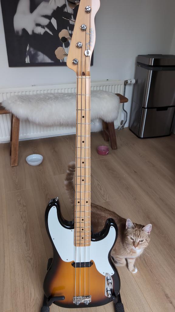 Fender 50's Precision Bass 3,2kg, Muziek en Instrumenten, Ophalen, Zo goed als nieuw, Elektrisch