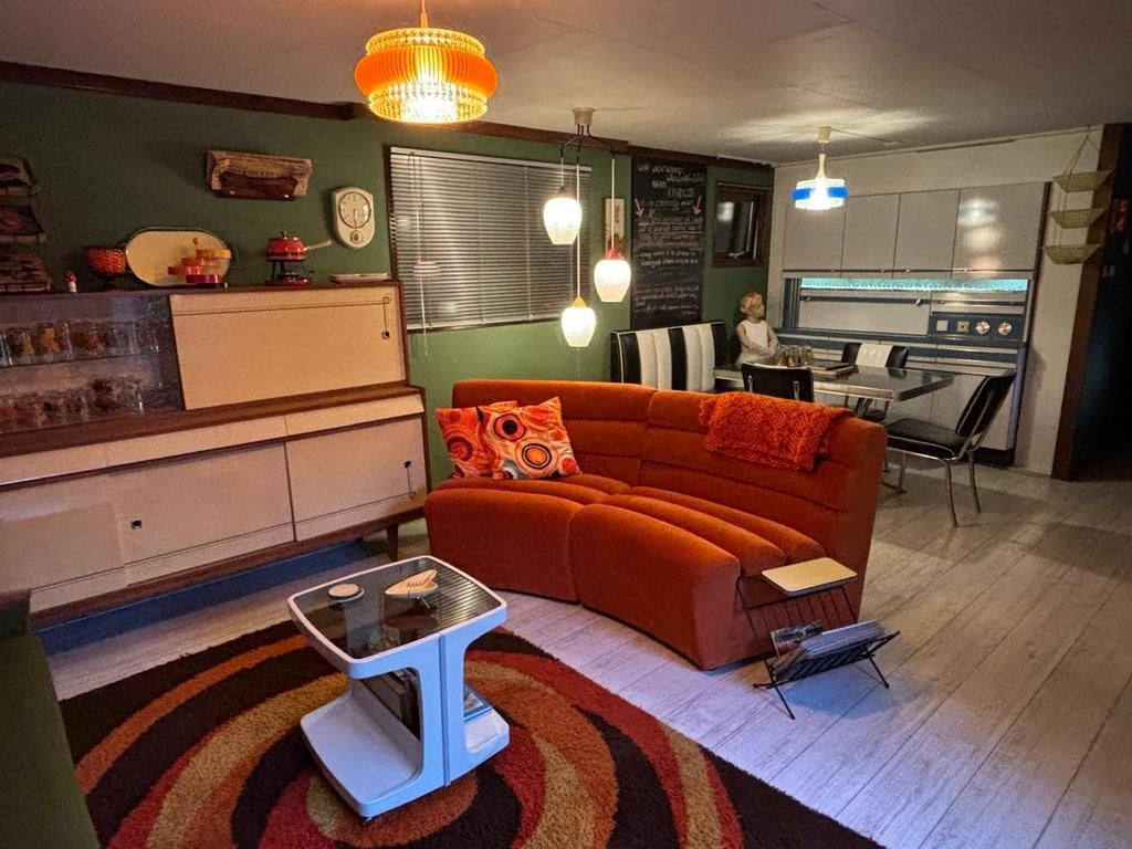 Te huur Veluwe Putten uniek retro chalet sixties huisje, Eigenaar, Wasmachine
